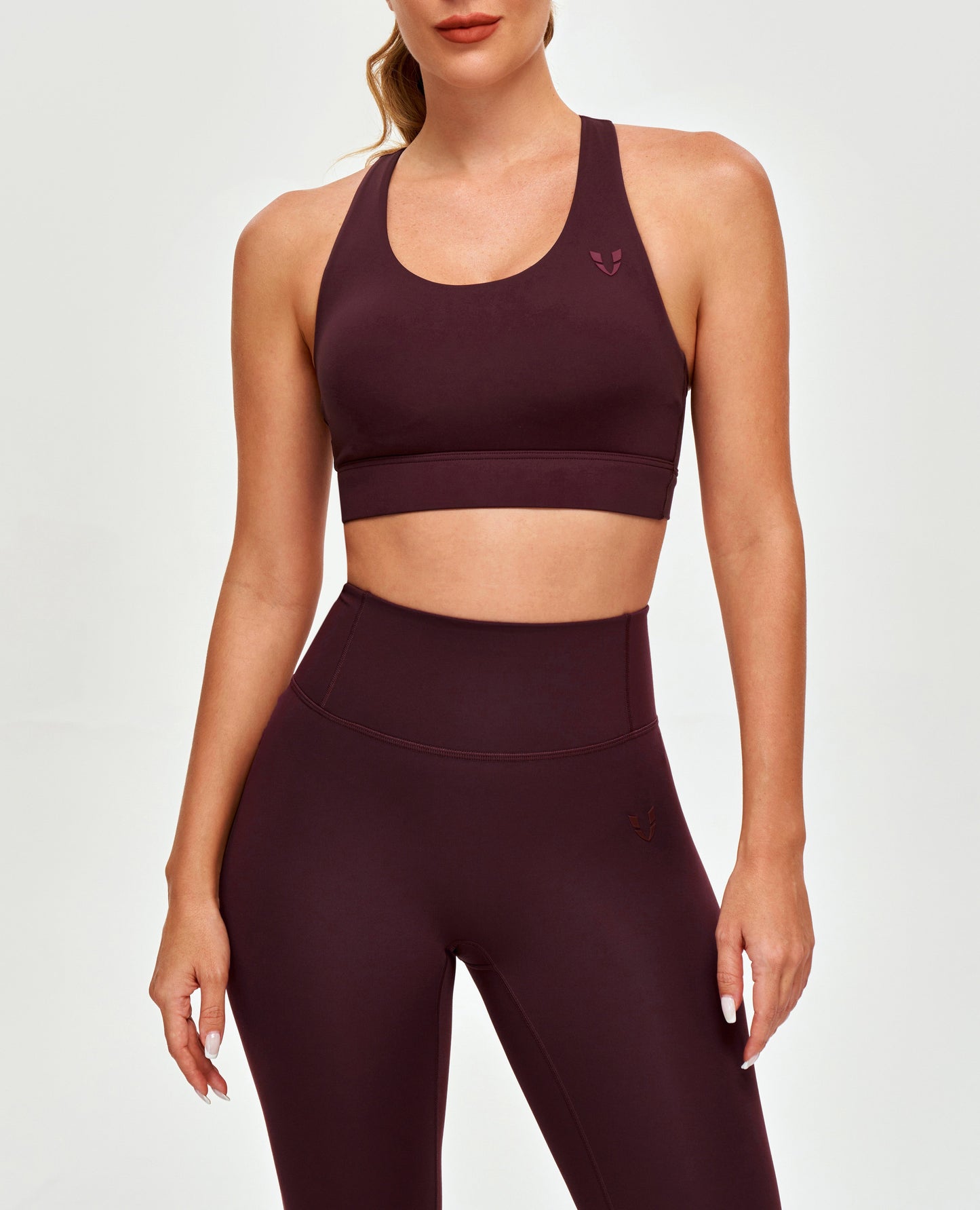 Energy Sports Bra - Wine Red