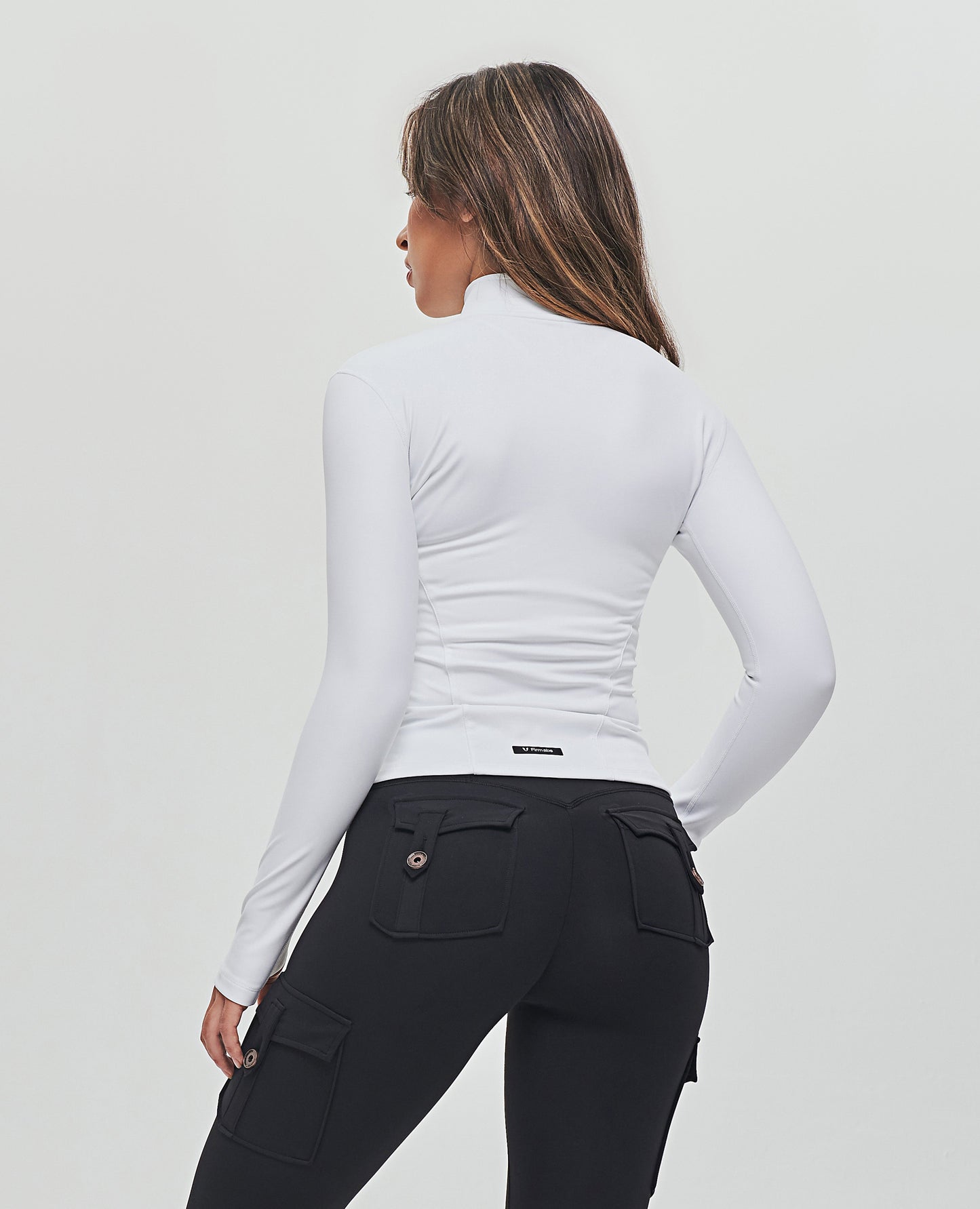 Full Zip Training Jacket - White