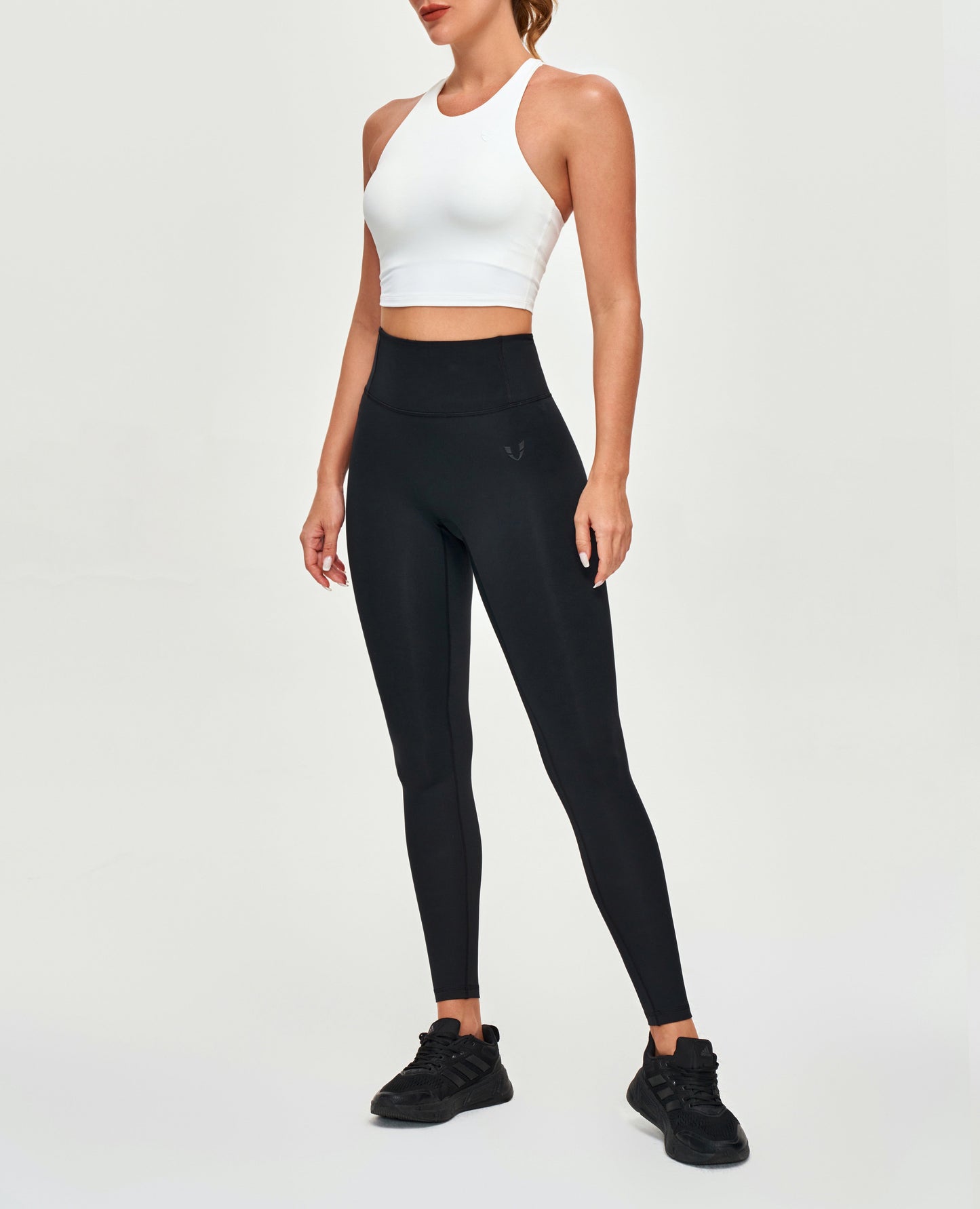 Padded Athletic Tank - White