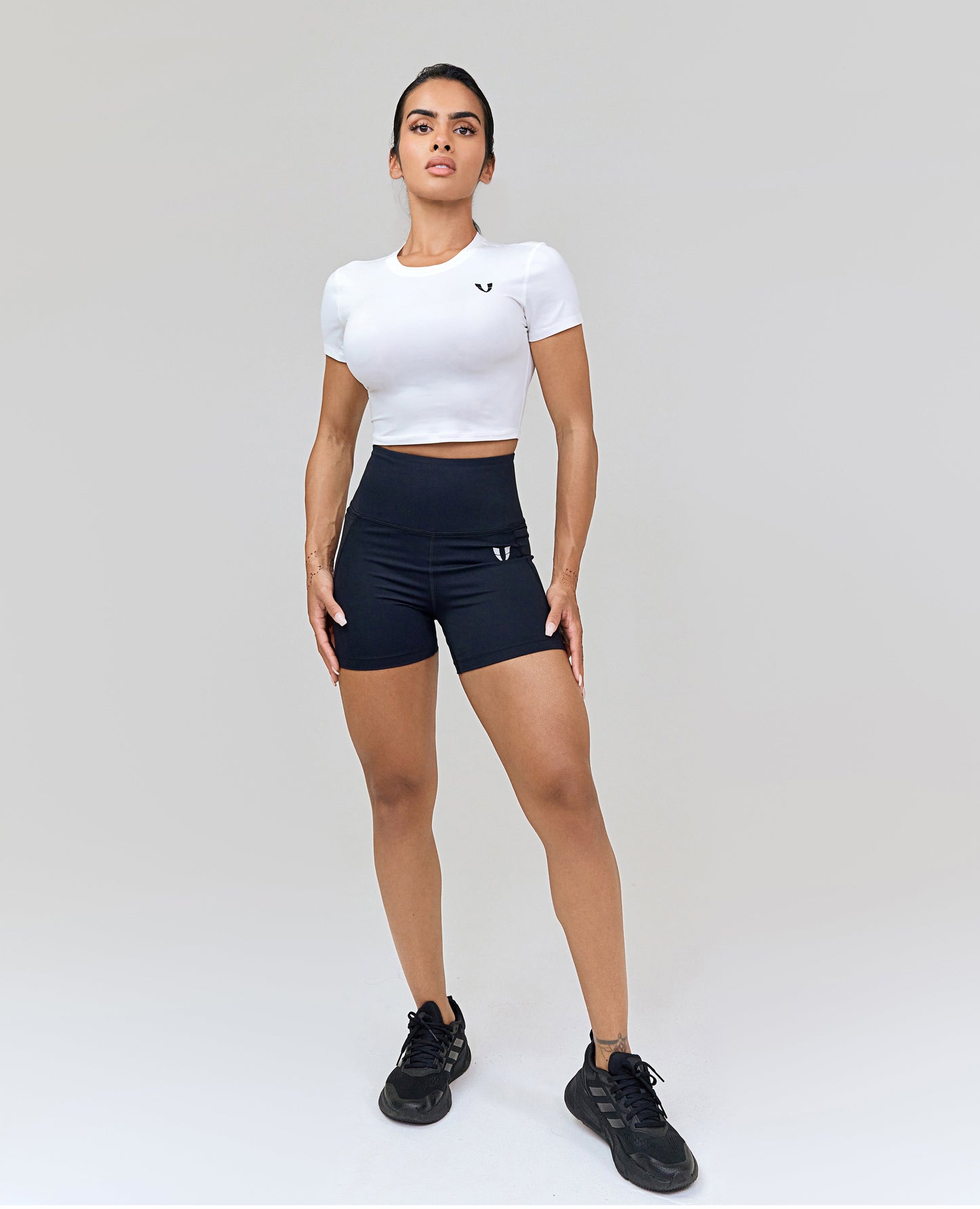 Seamless Crop Top - White