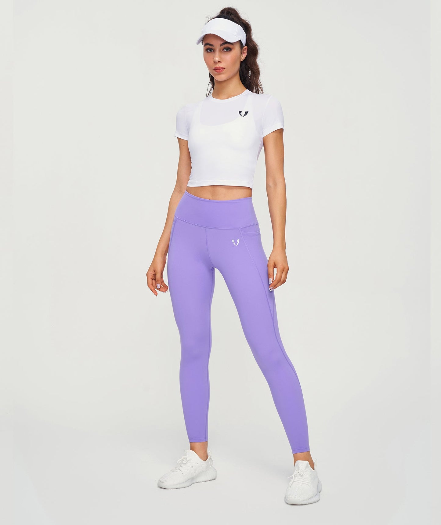 Essential Pocket Leggings Plus - Purple