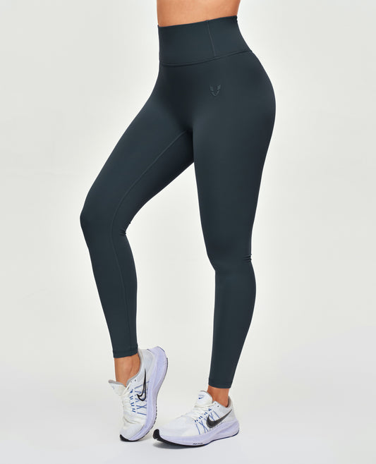 High Waisted Workout Leggings - Grey