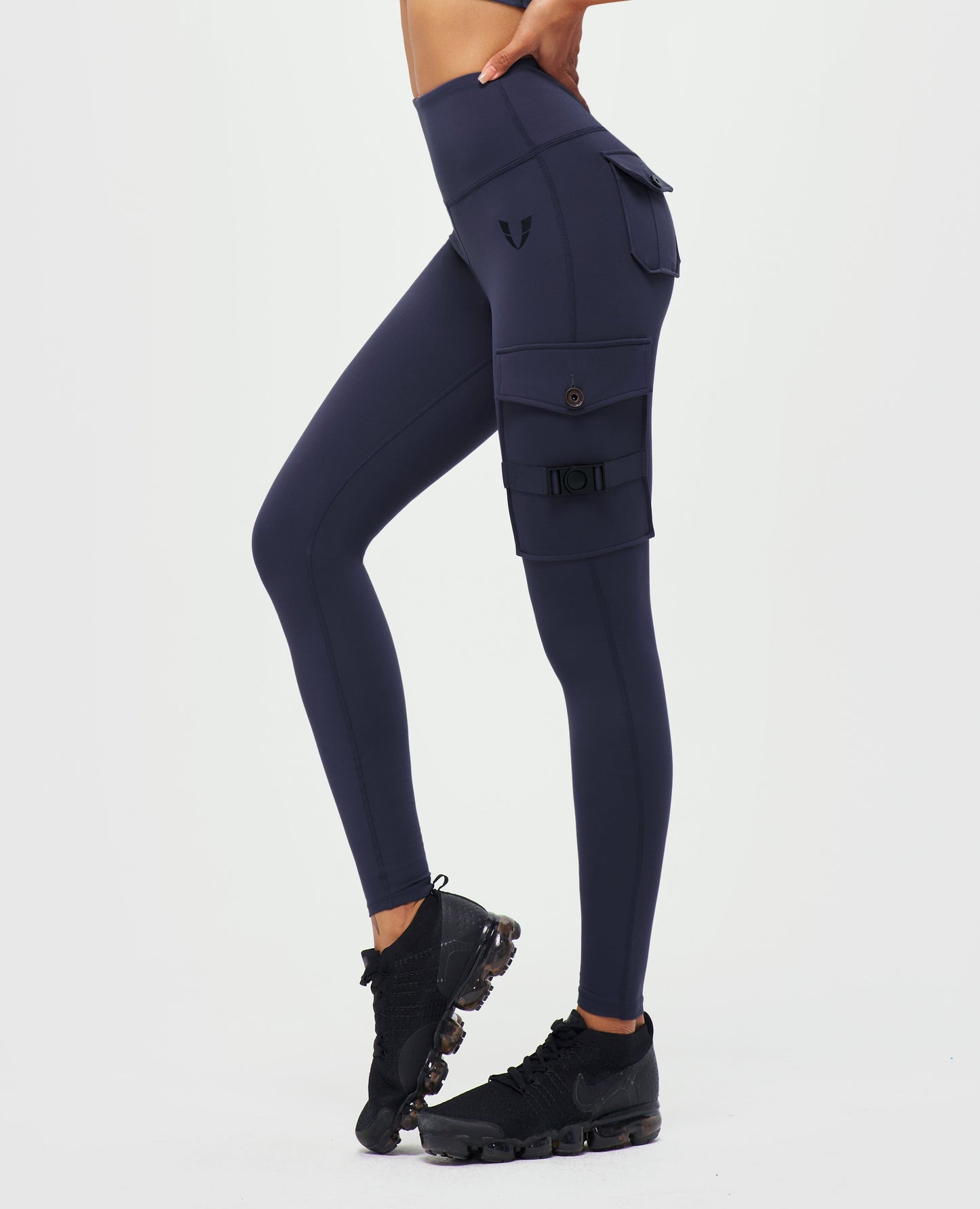 Cargo Fitness Leggings - Bristol Blue