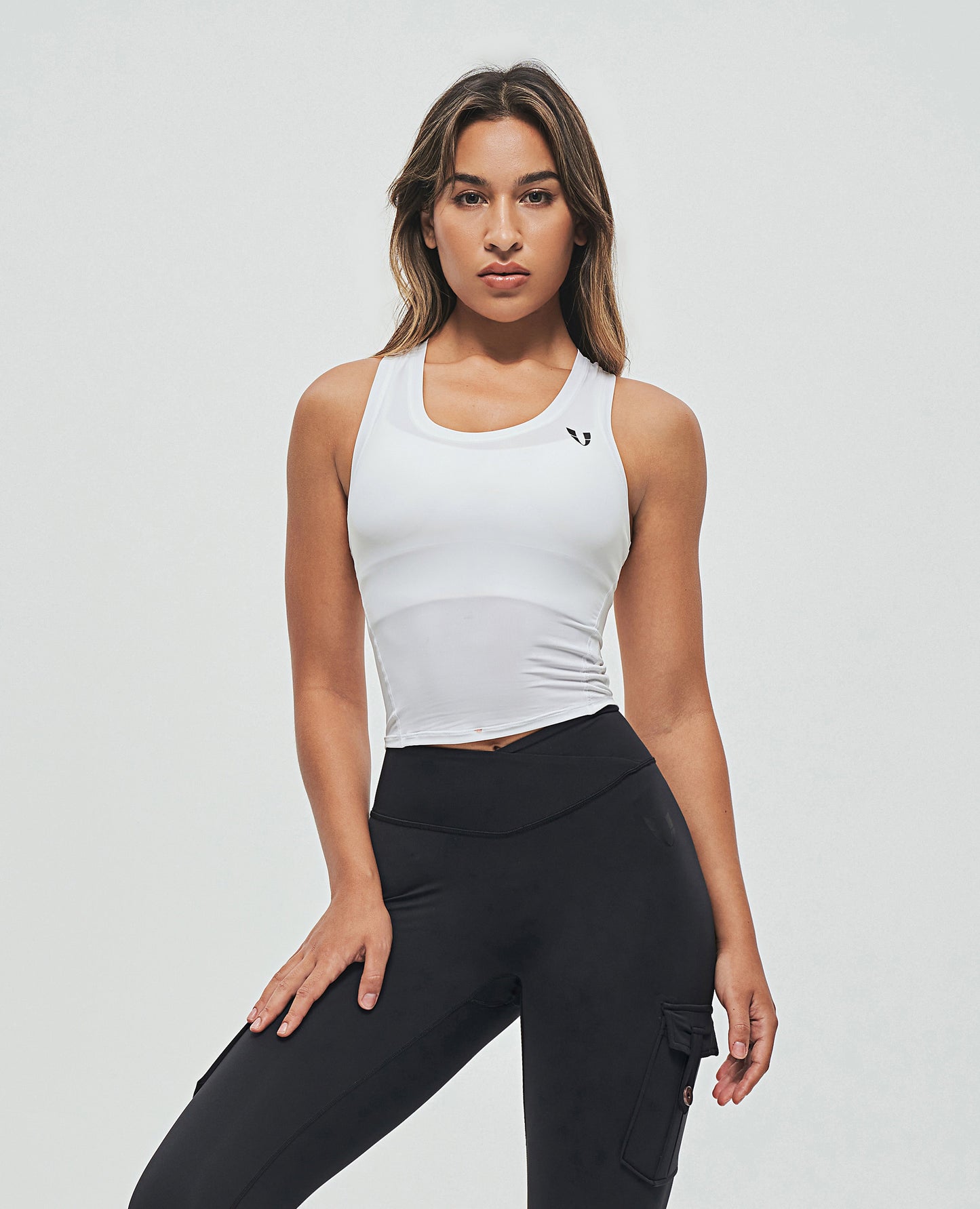 Ultra-Light Gym Tank - White