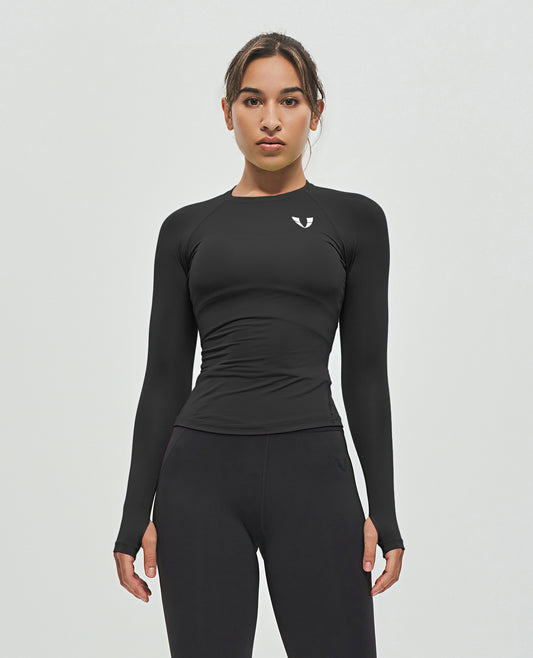 Training Long Sleeve Top - Black