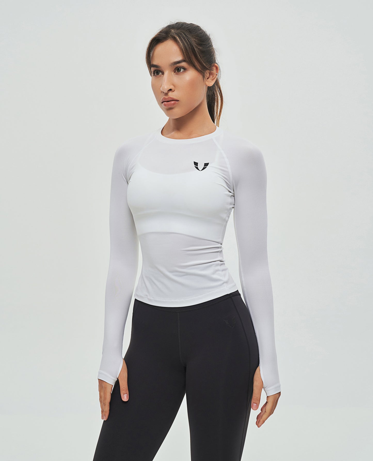 Training Long Sleeve Top - White