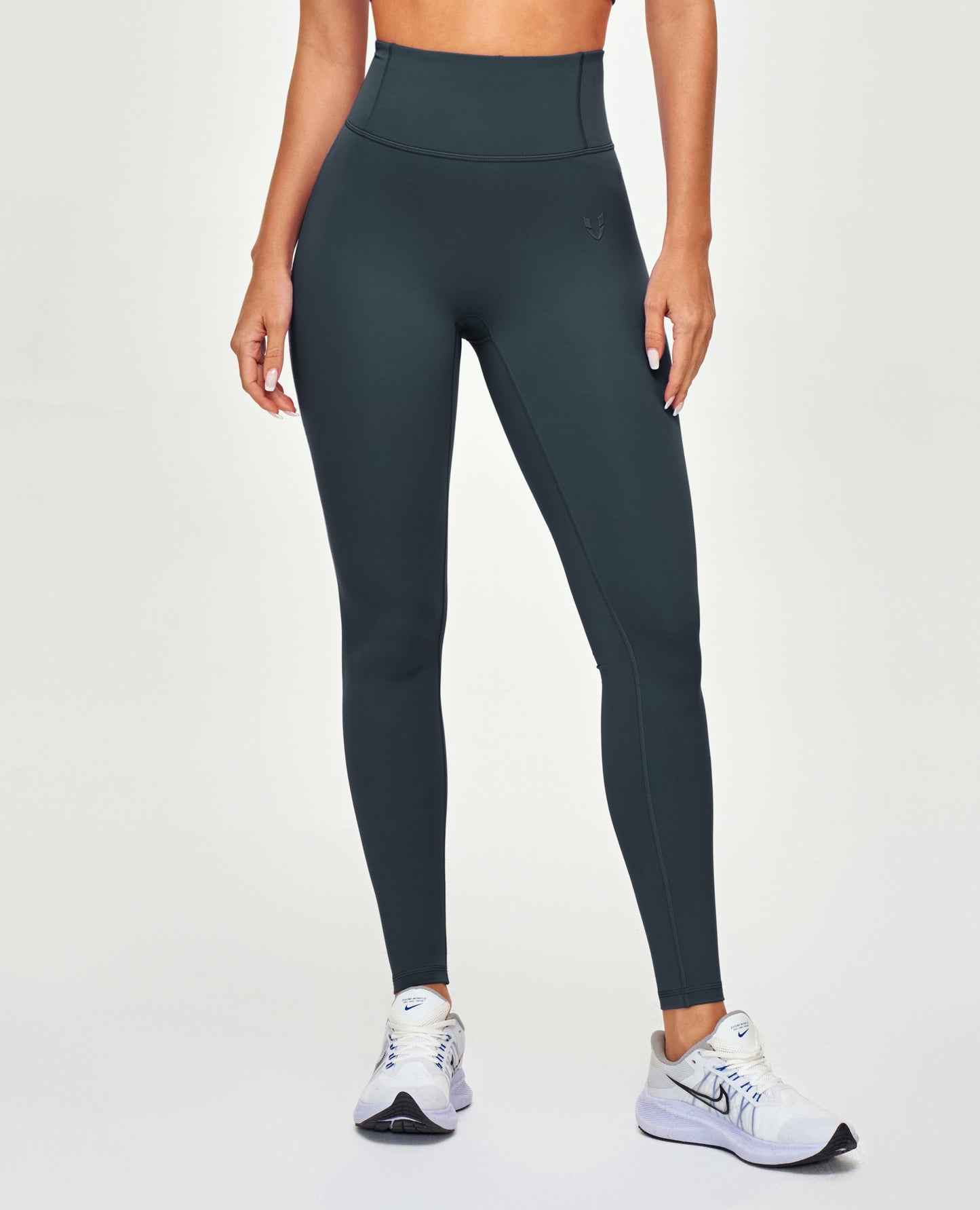 High Waisted Workout Leggings - Grey