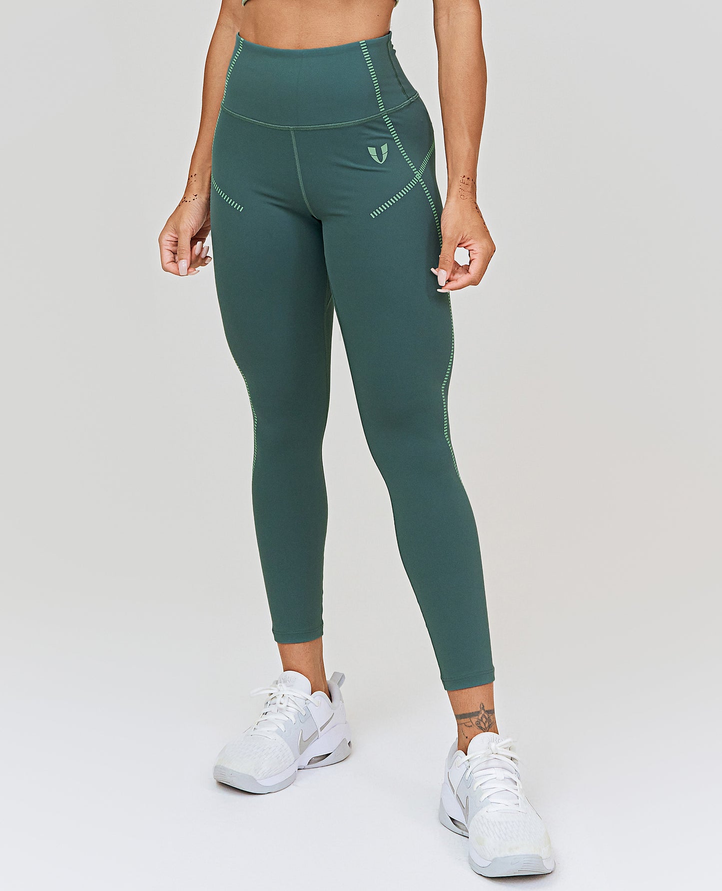 Power Workout Leggings - Green