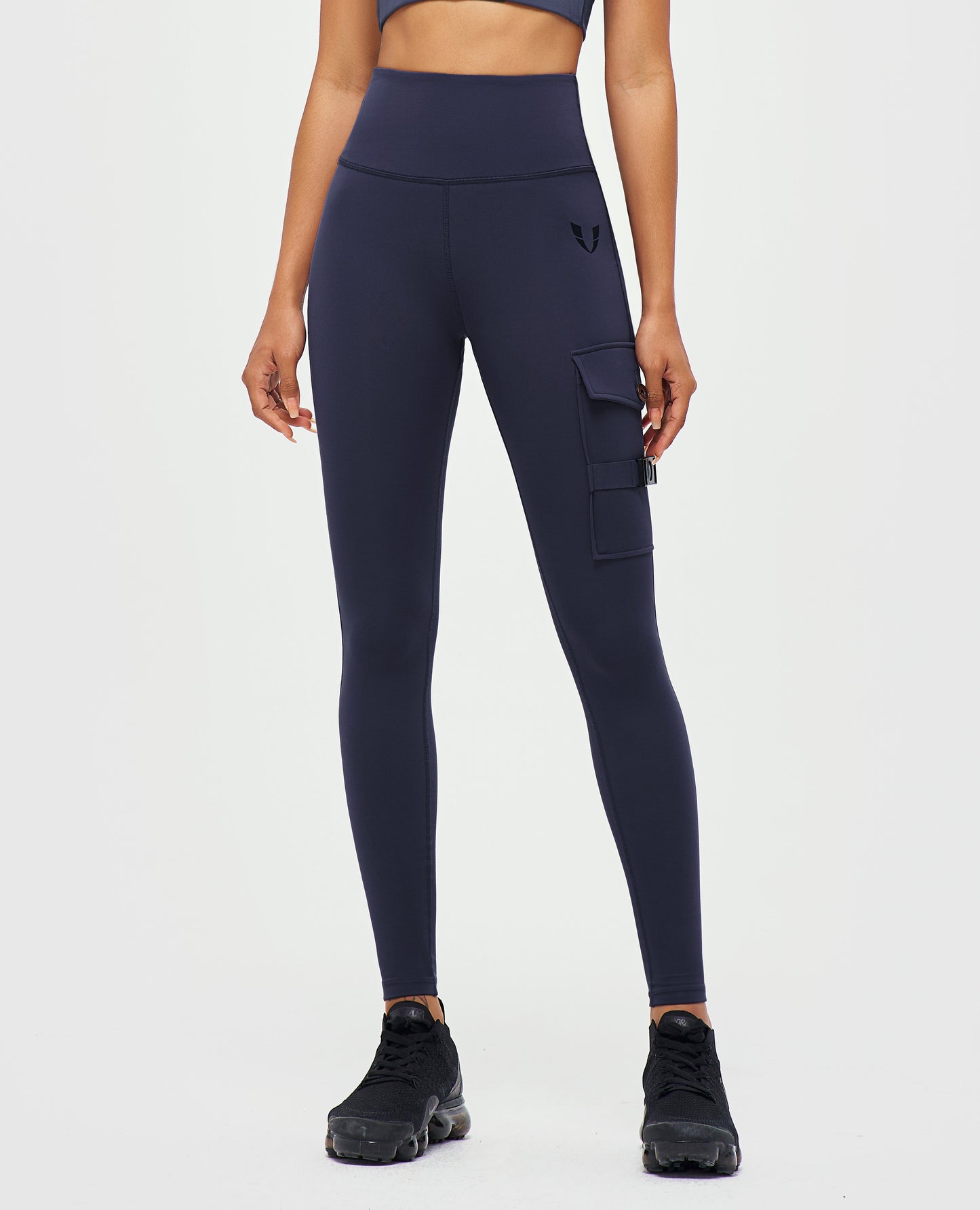 Cargo Fitness Leggings - Bristol Blue