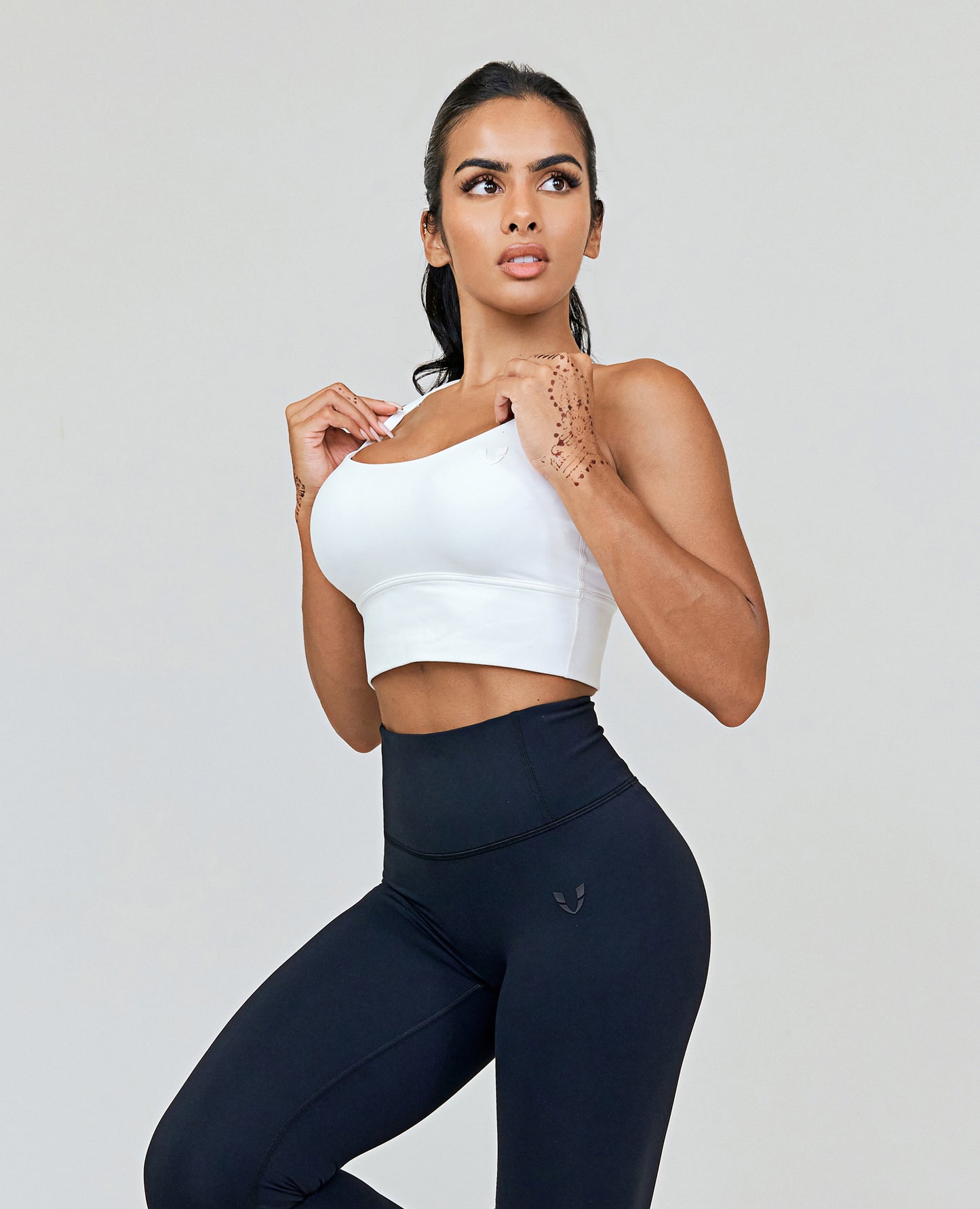 Workout Sports Bra - White