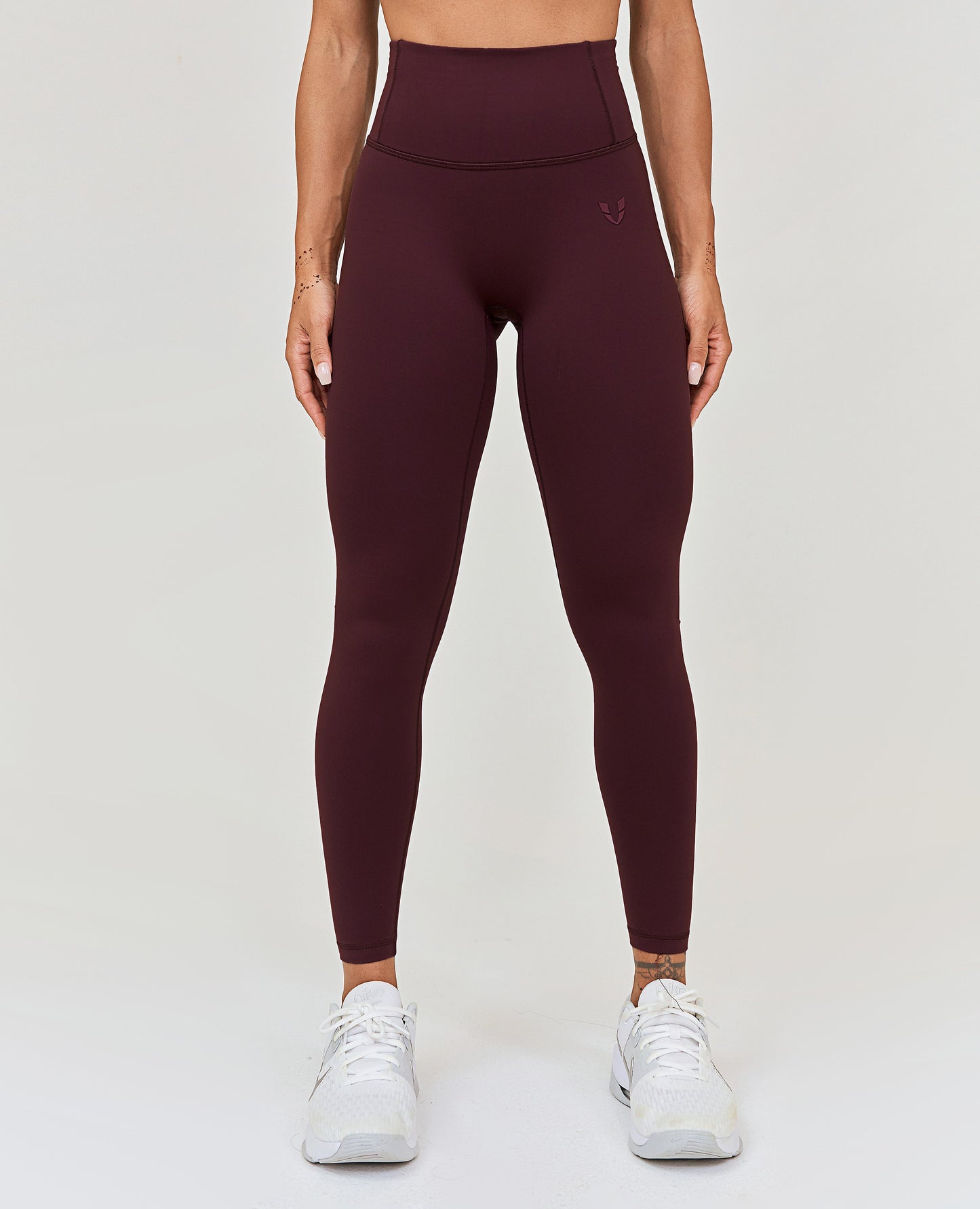 Seamless Scrunch Butt Leggings - Wine Red