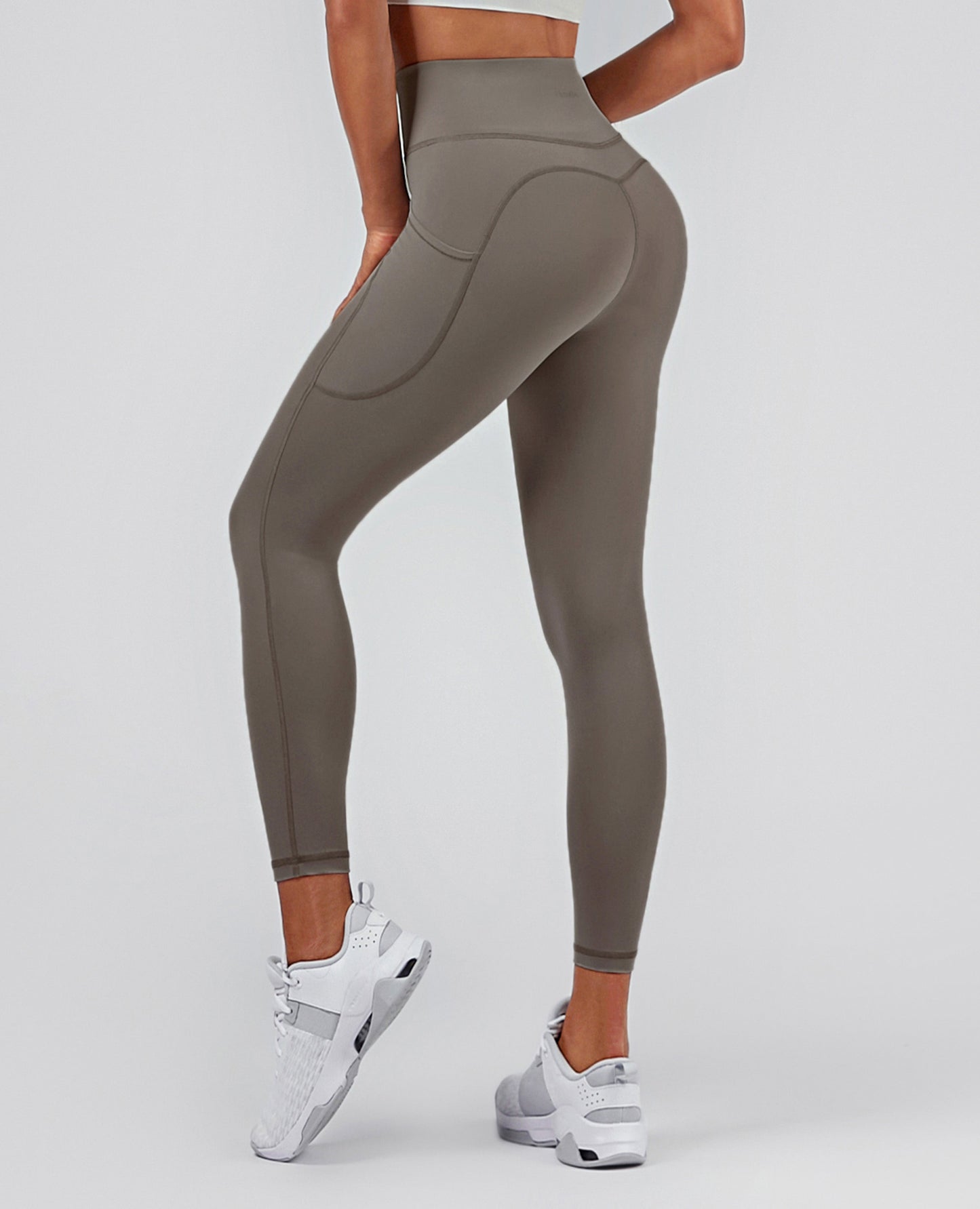 Honeypeach Sculpt Leggings - Grey