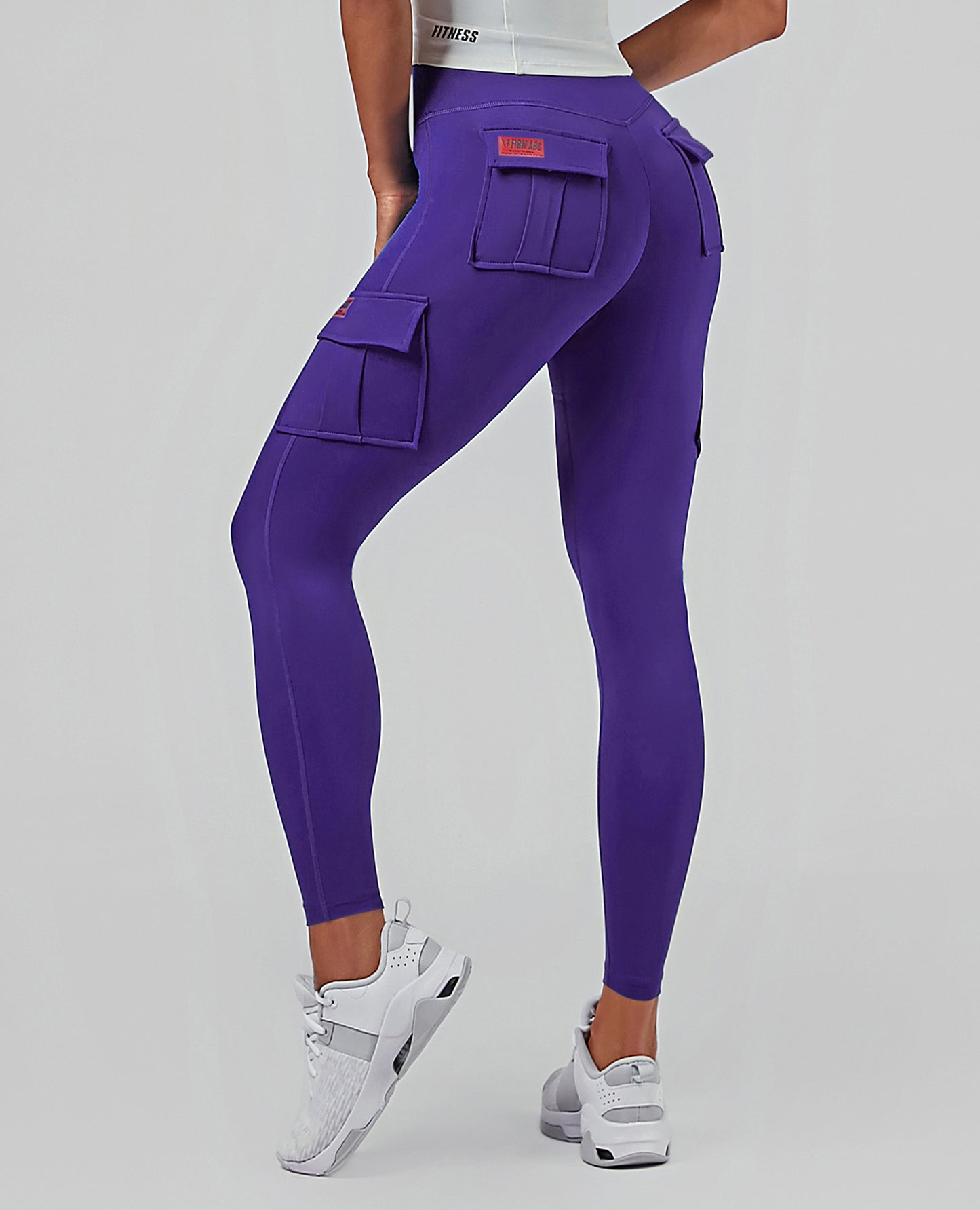 Solo Cargo Leggings - Deep Violet