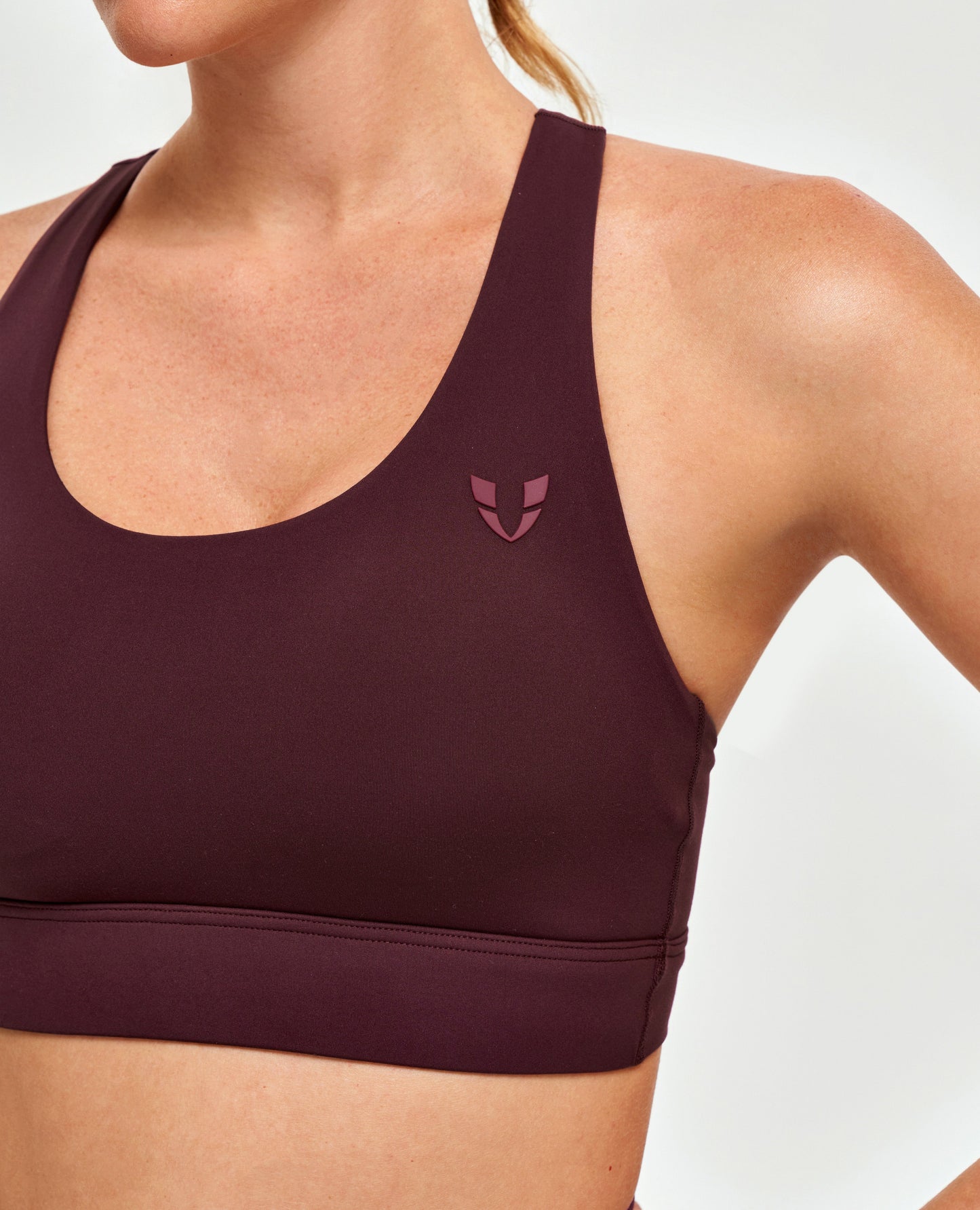 Energy Sports Bra - Wine Red