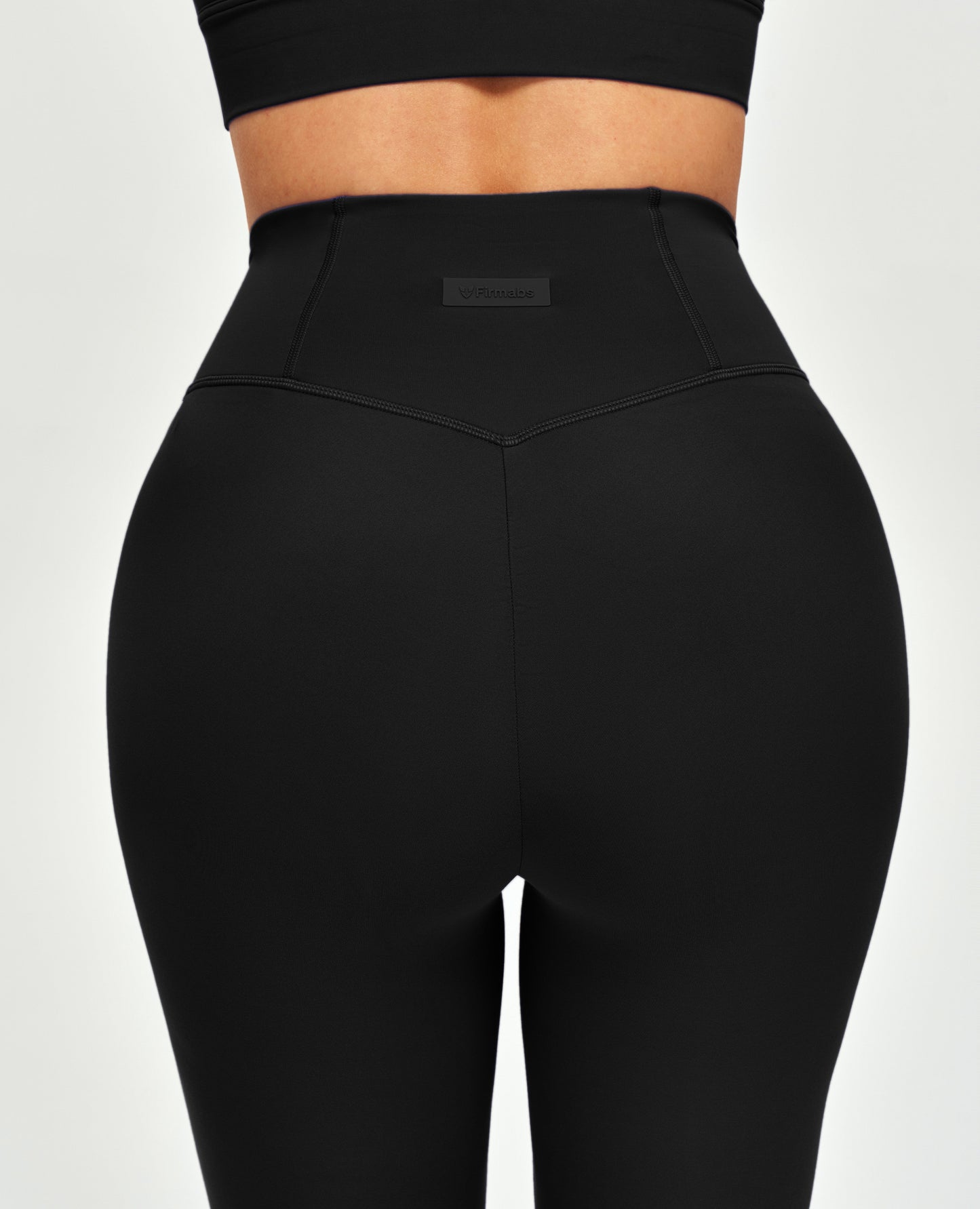 Seamless Scrunch Butt Leggings - Black