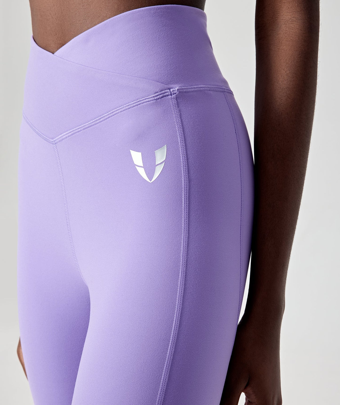 Contour V Waist Leggings - Purple