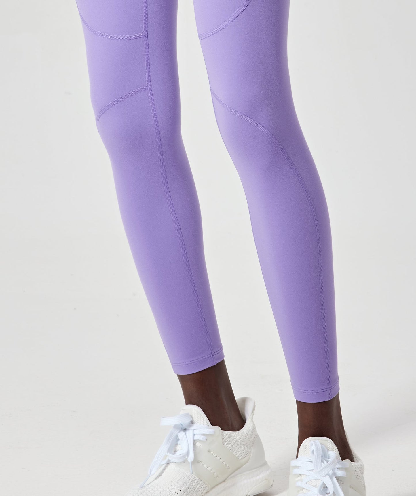 Contour V Waist Leggings - Purple