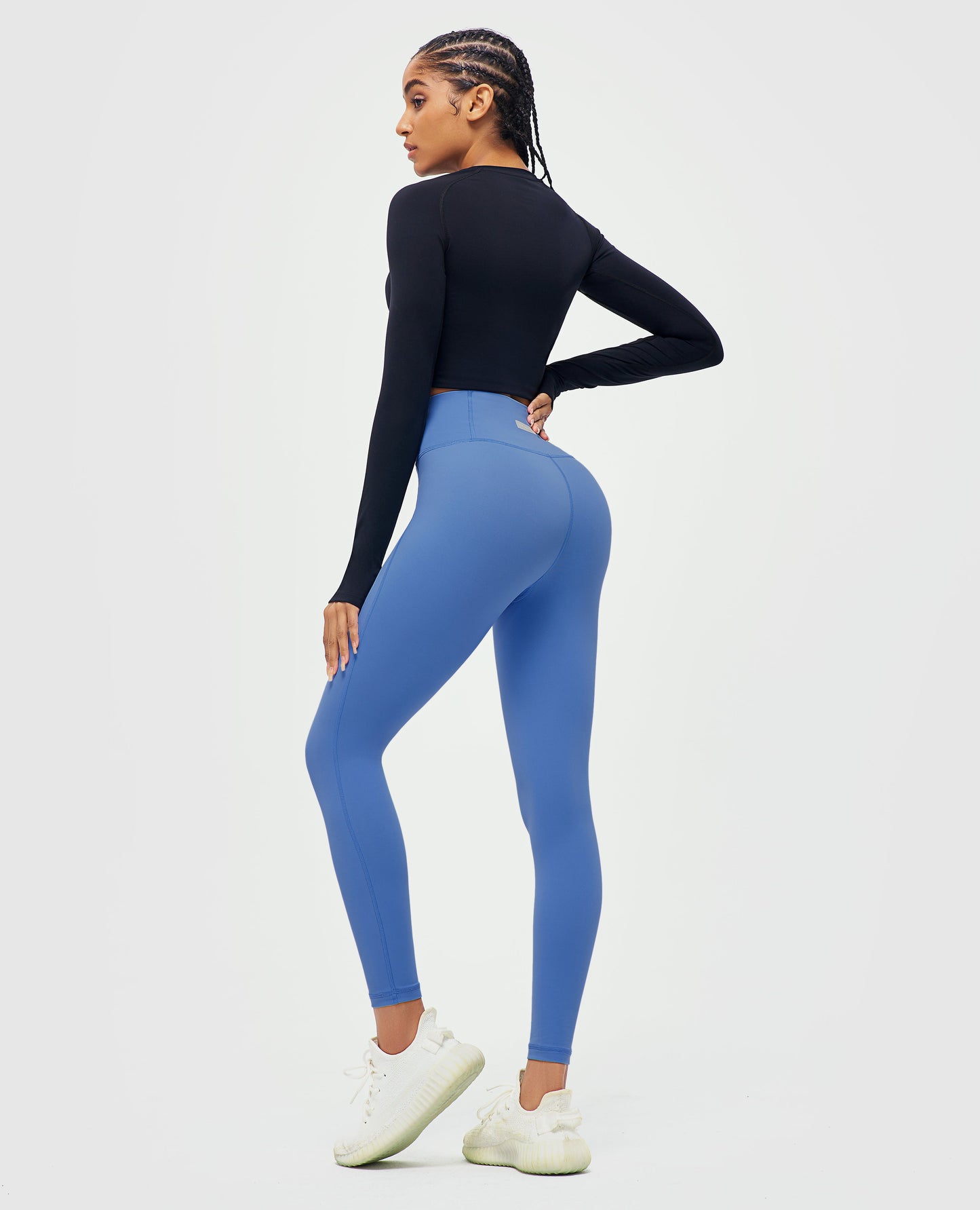 Power Athletic Leggings - Blue