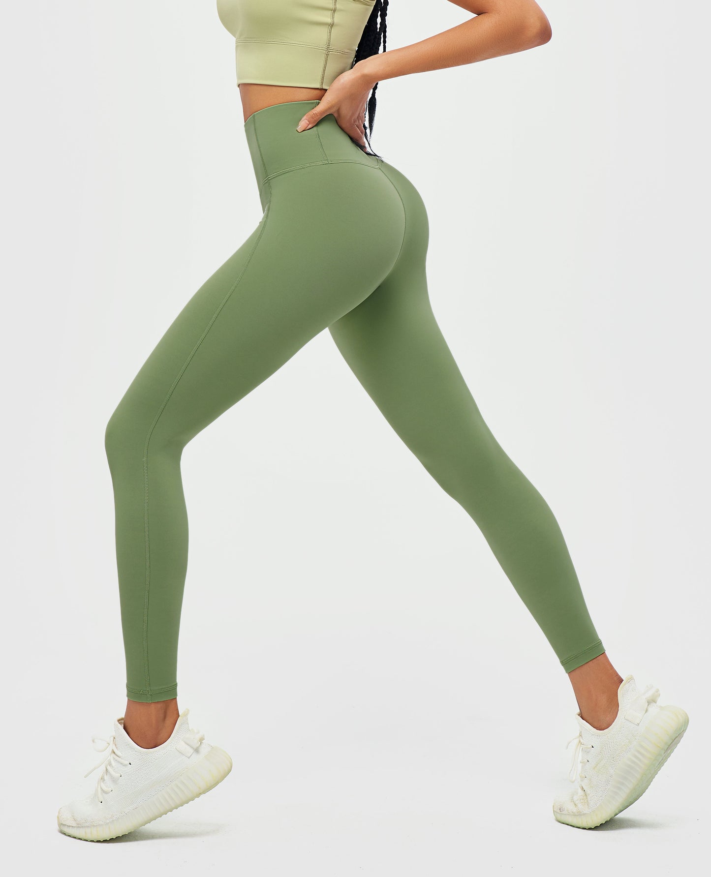 Power Athletic Leggings - Green