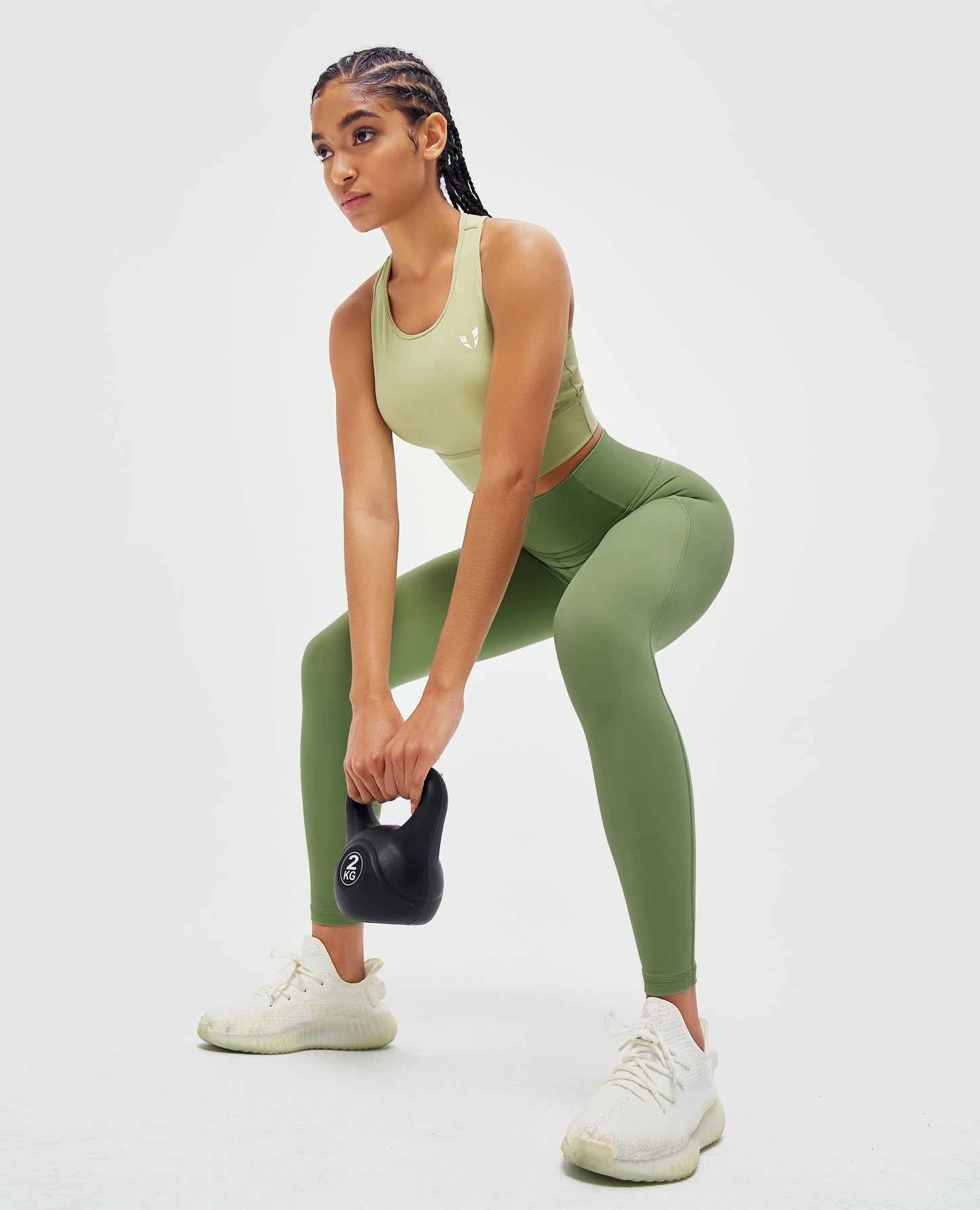 Power Athletic Leggings - Green