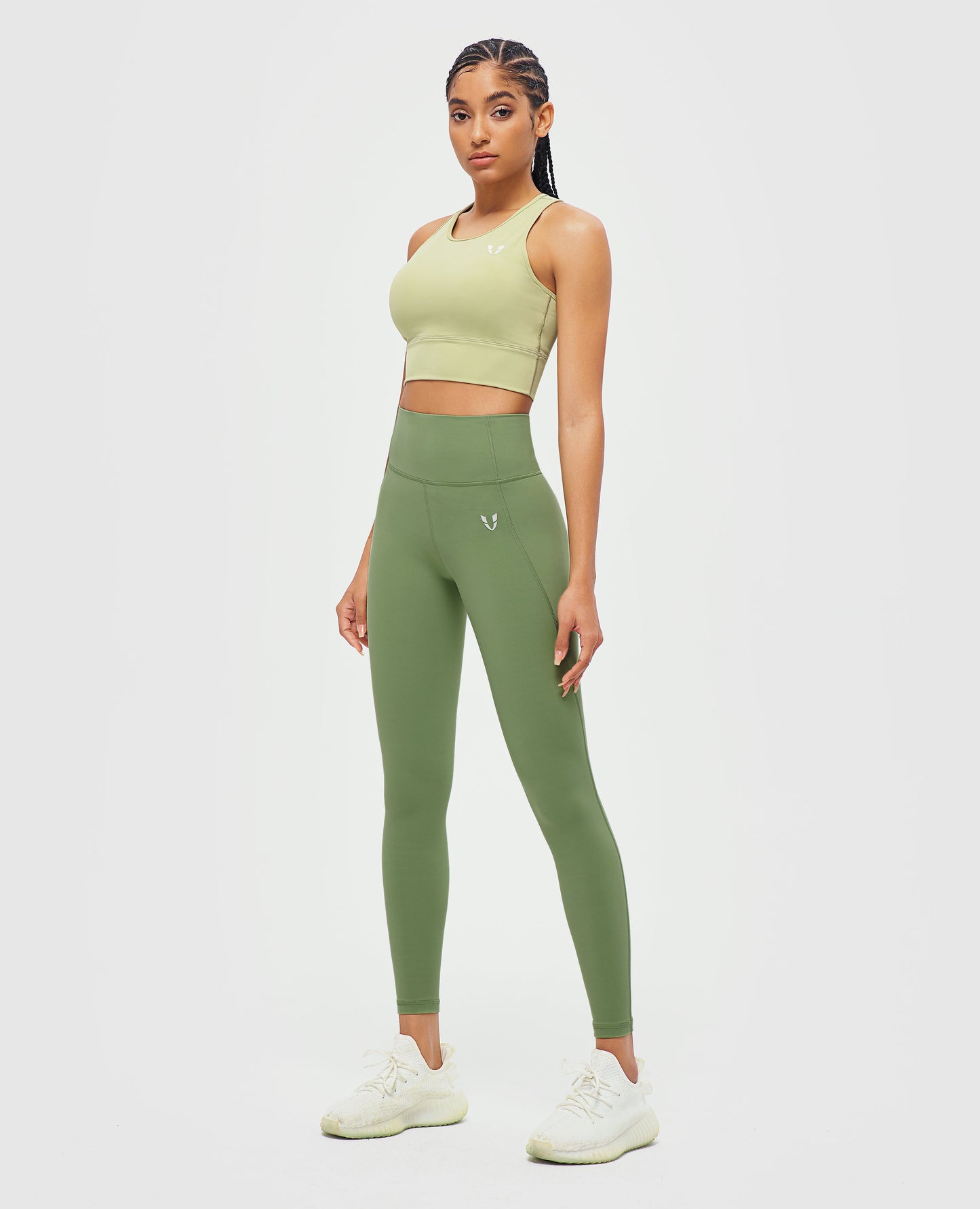 Power Athletic Leggings - Green