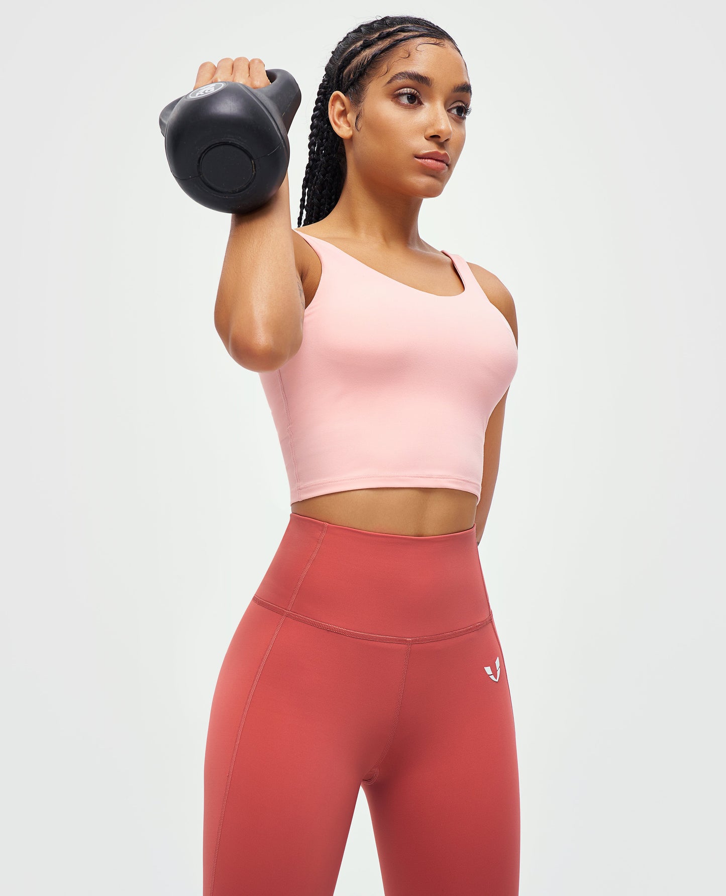 Power Athletic Leggings - Red