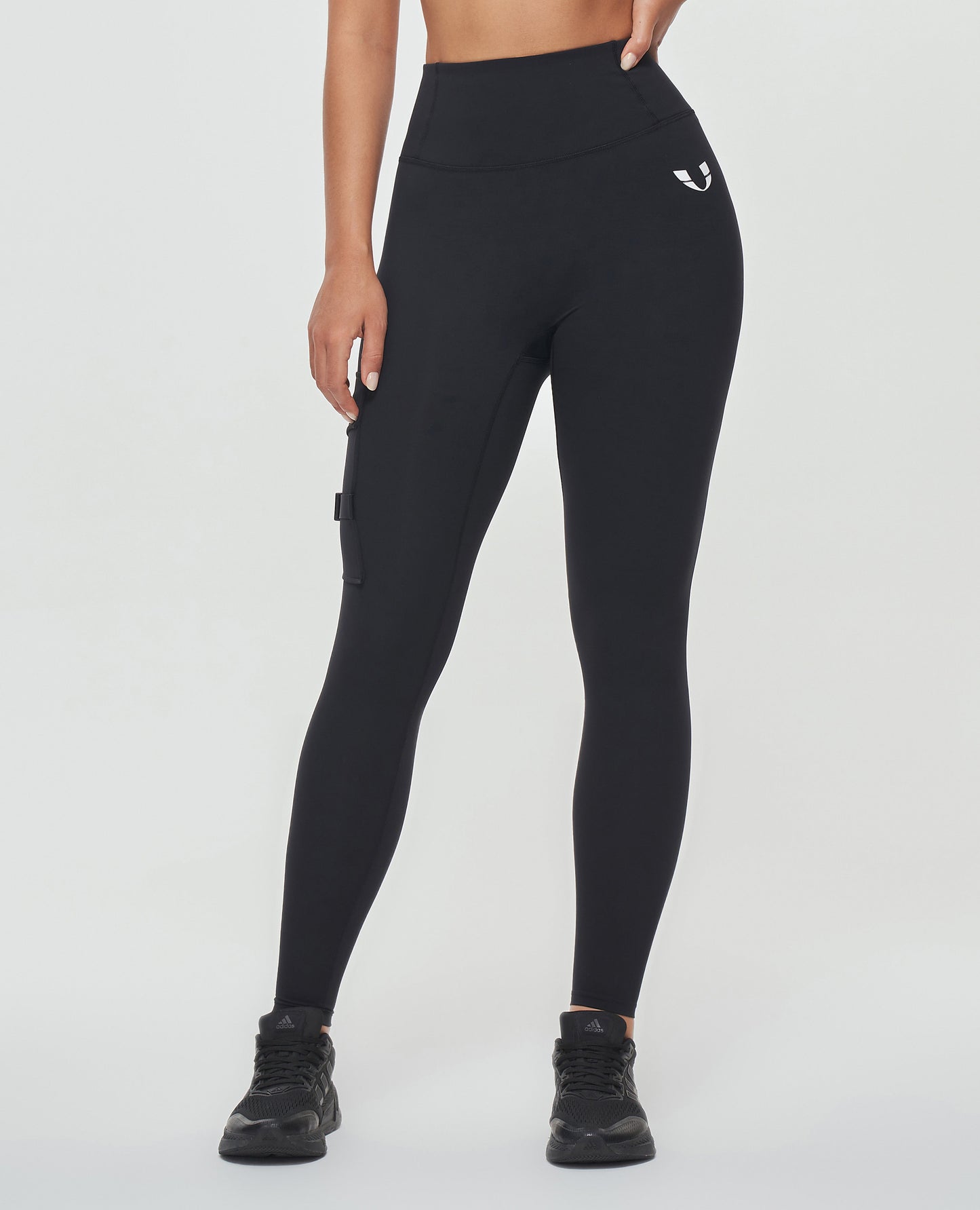 Cargo Gym Leggings - Black