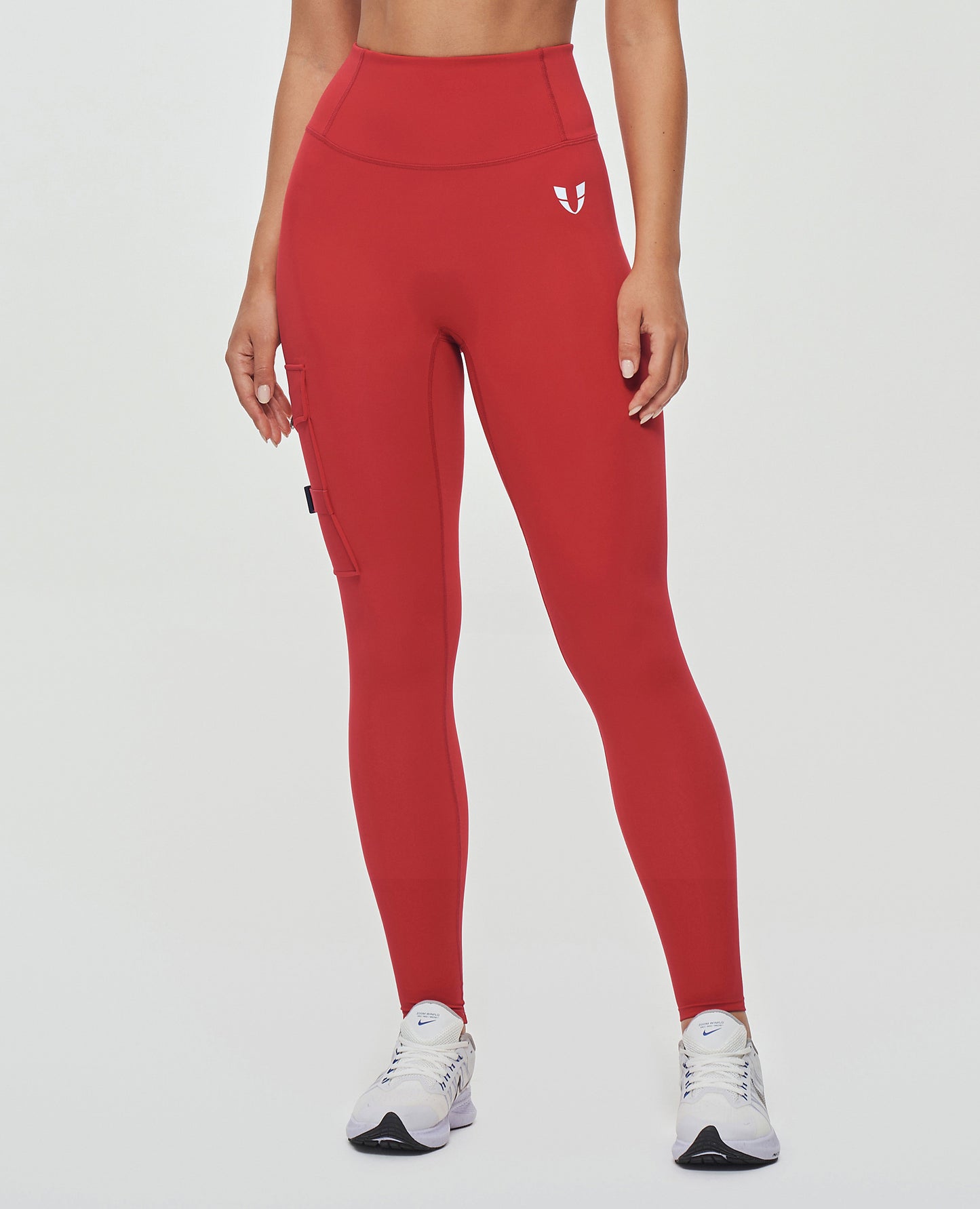 Cargo Gym Leggings - Red