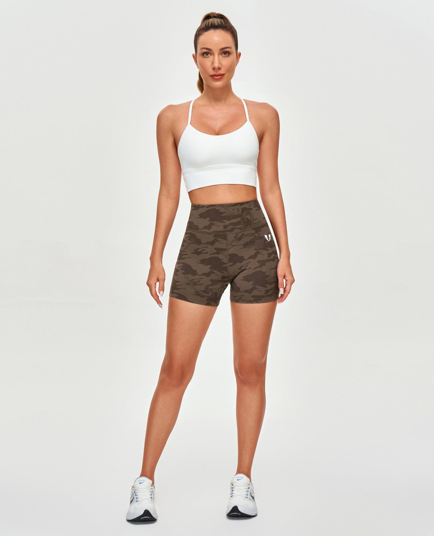 Cargo Short Shorts - Brown Camo