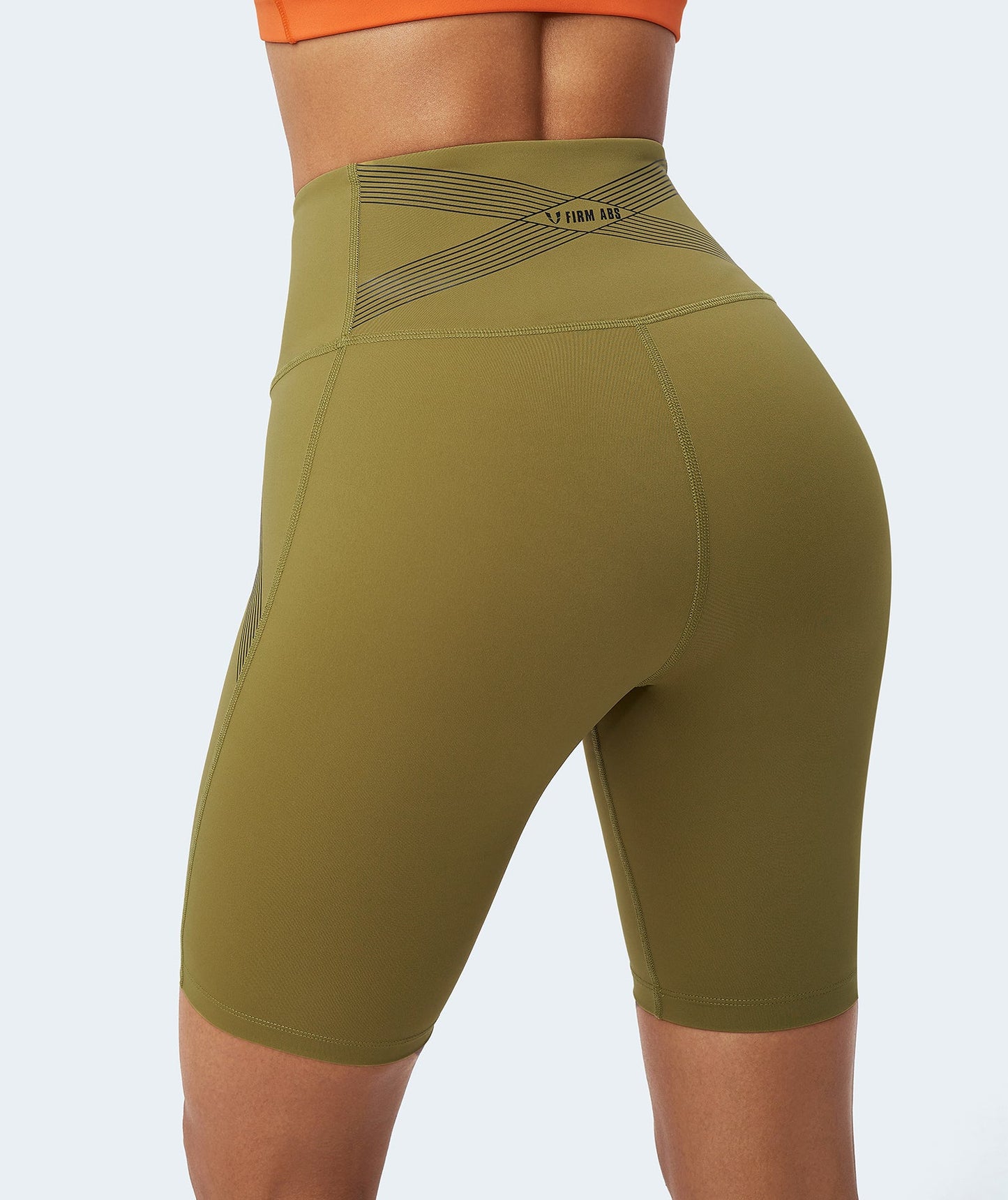 Power Cycling Shorts - Moss Green