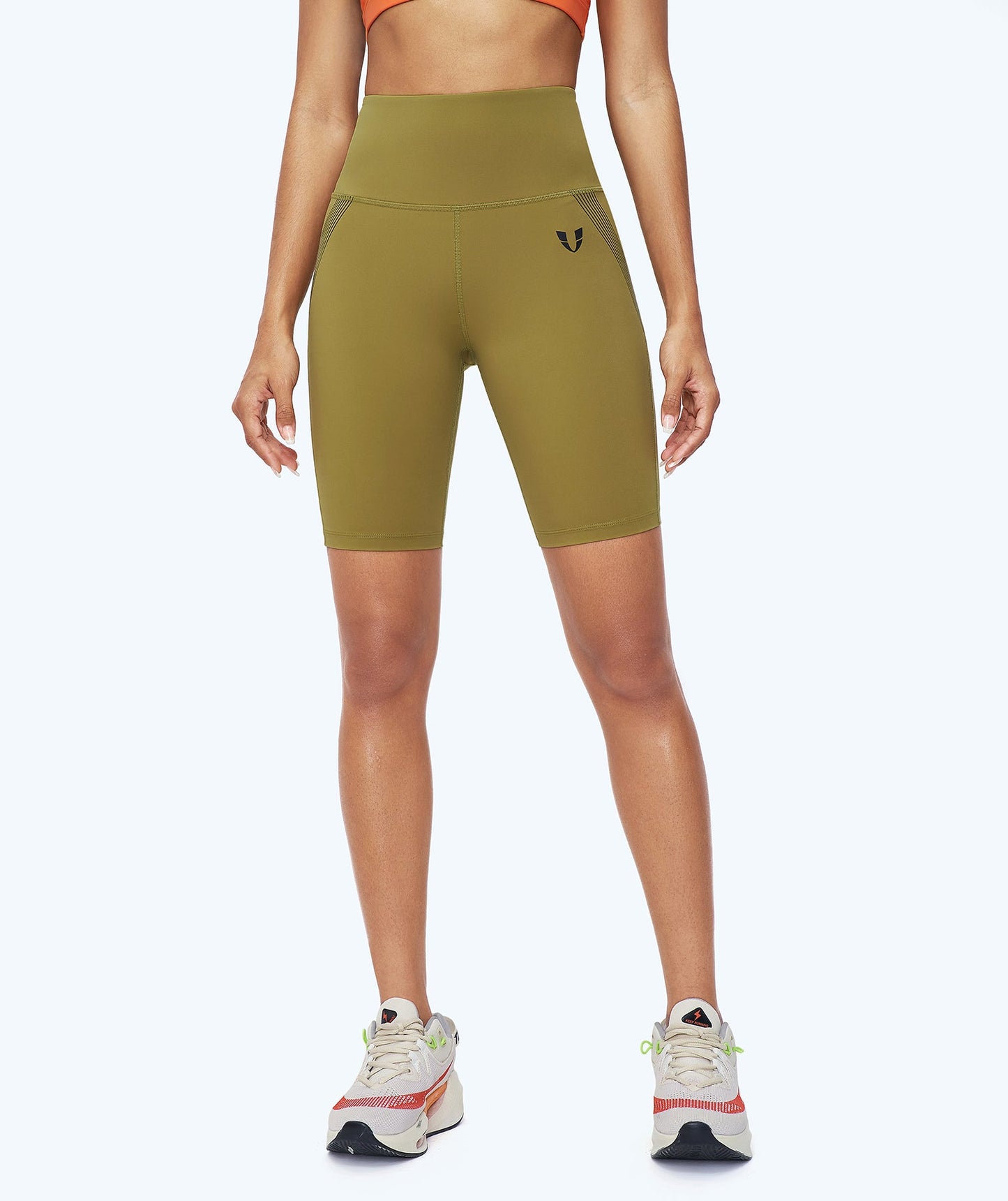 Power Cycling Shorts - Moss Green