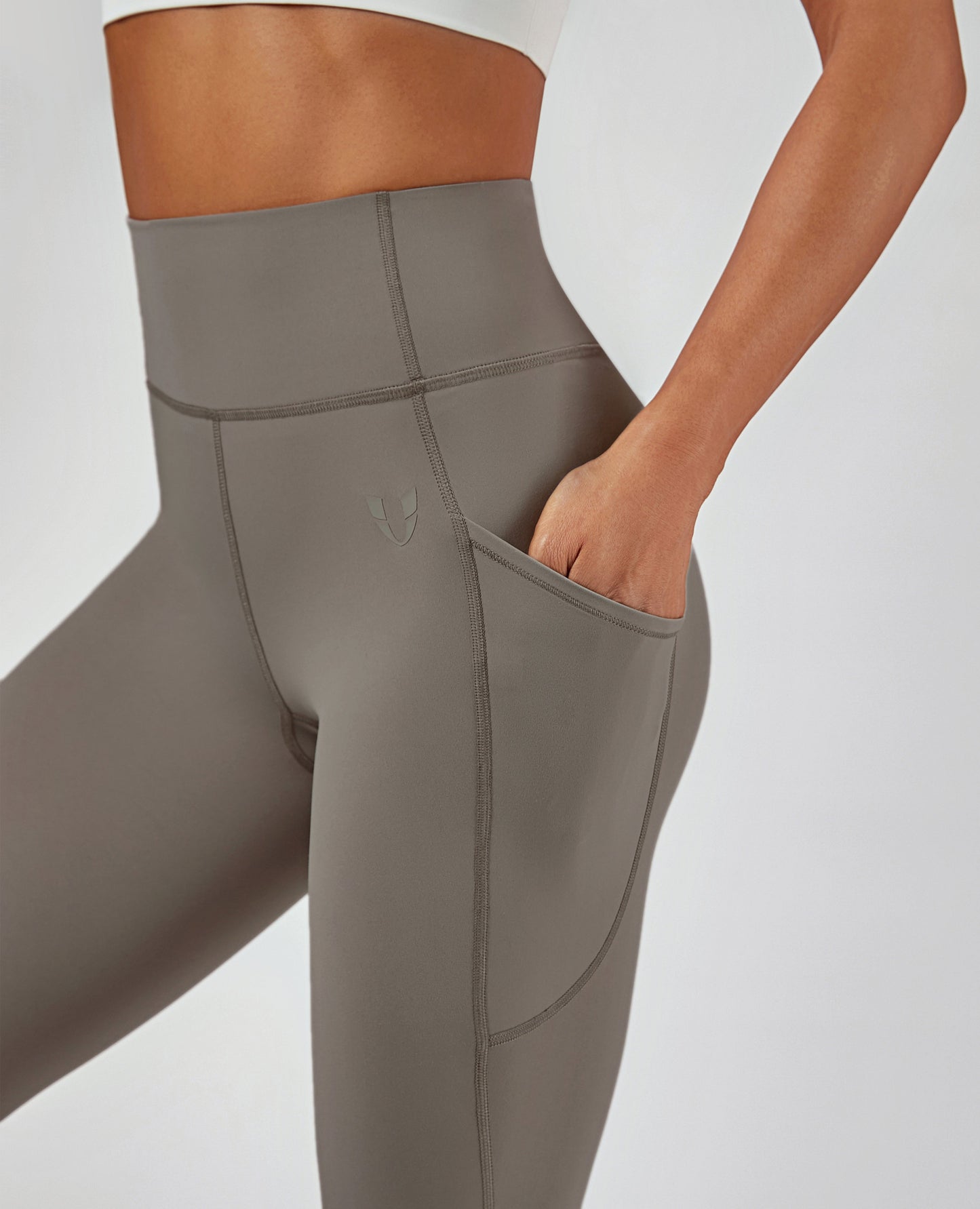 Honeypeach Sculpt Leggings - Grey