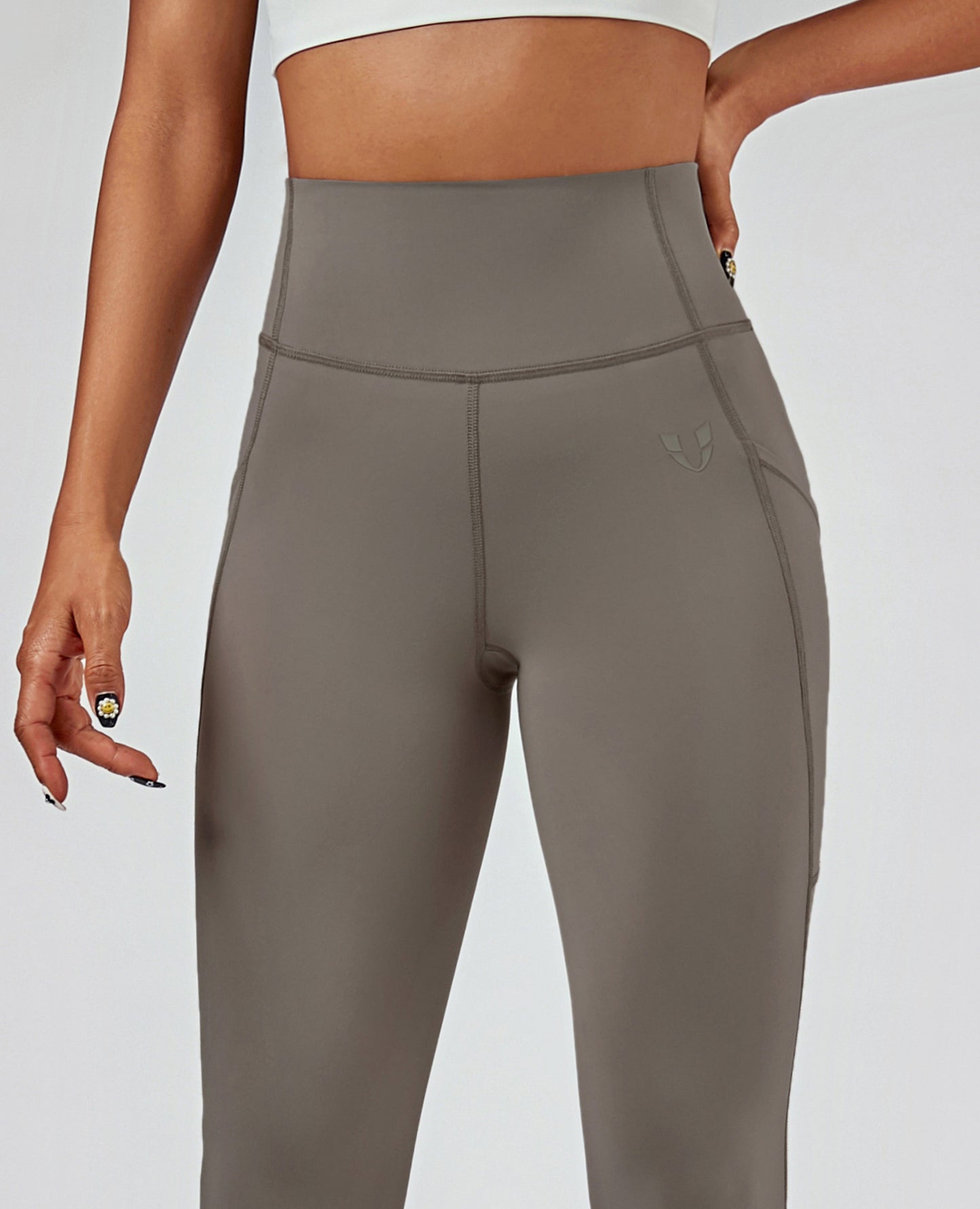 Honeypeach Sculpt Leggings - Grey