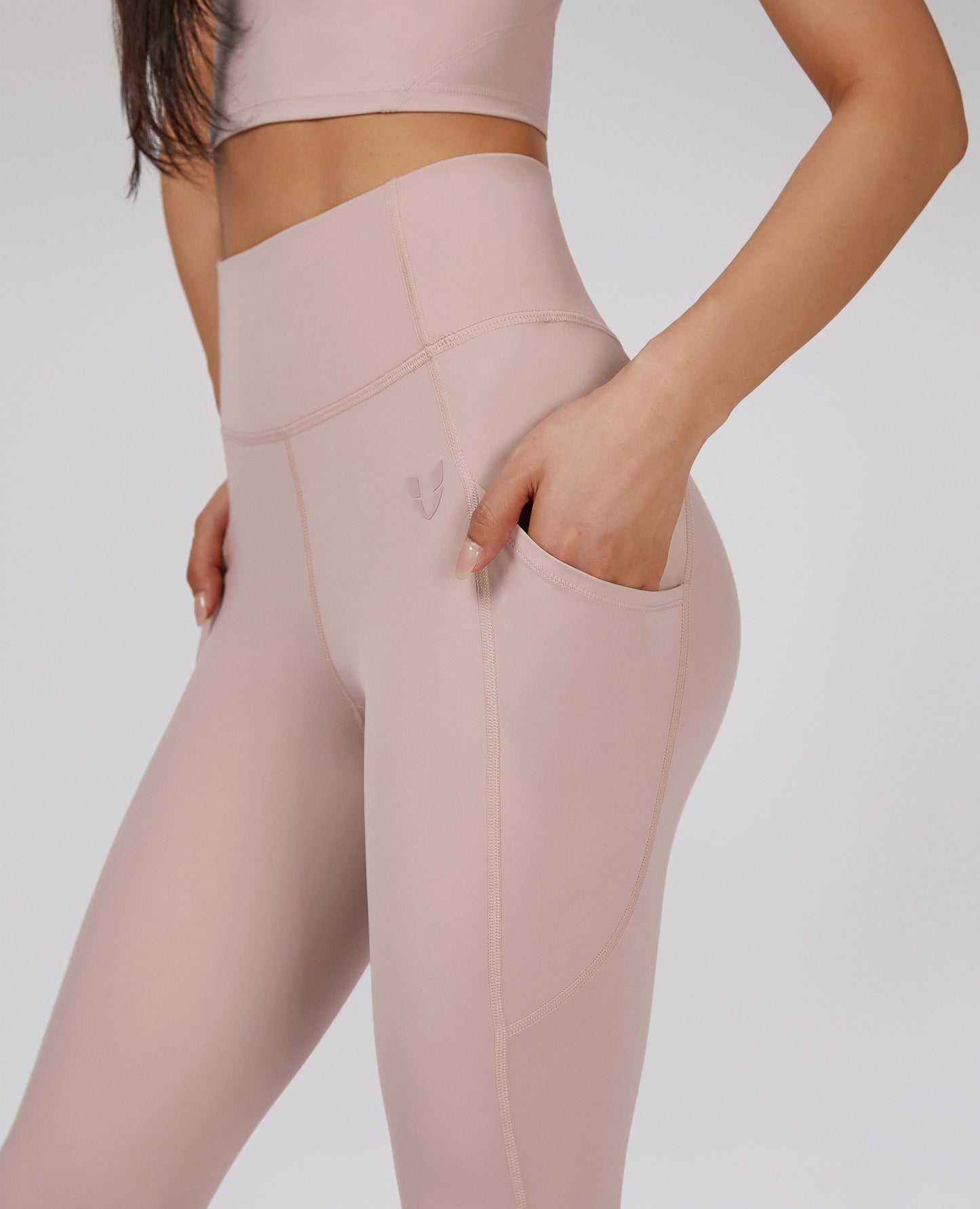 Honeypeach Sculpt Leggings - Light Pink