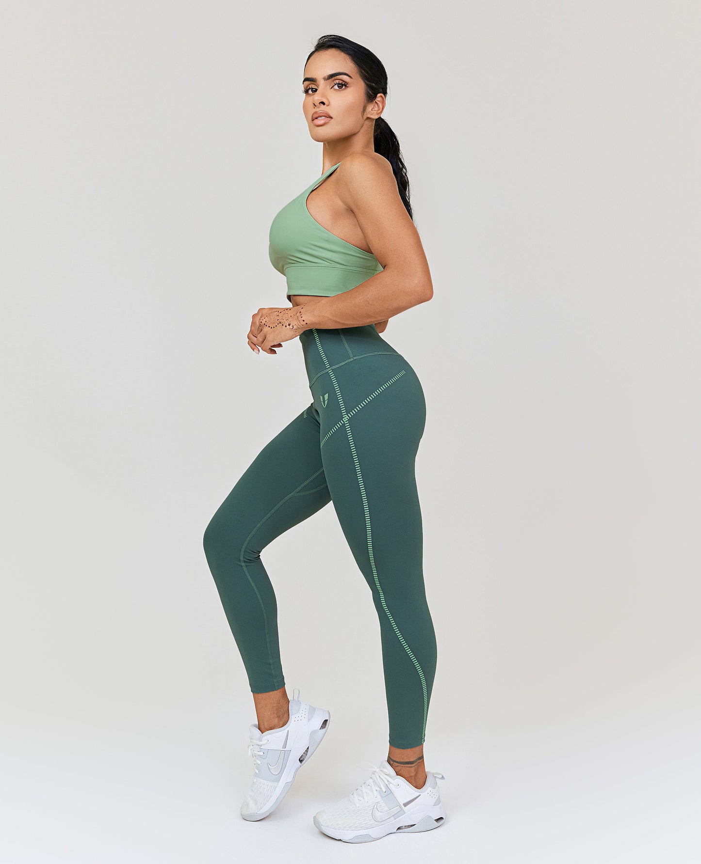 Power Workout Leggings - Green