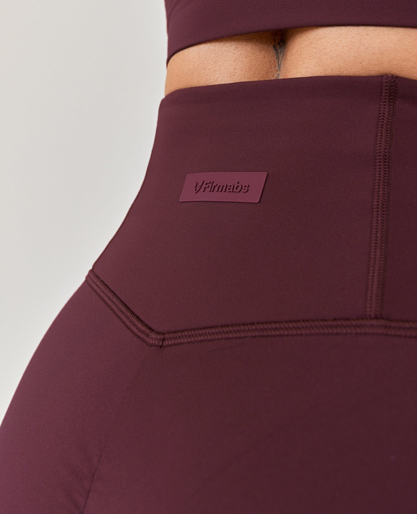 Seamless Scrunch Butt Leggings - Wine Red