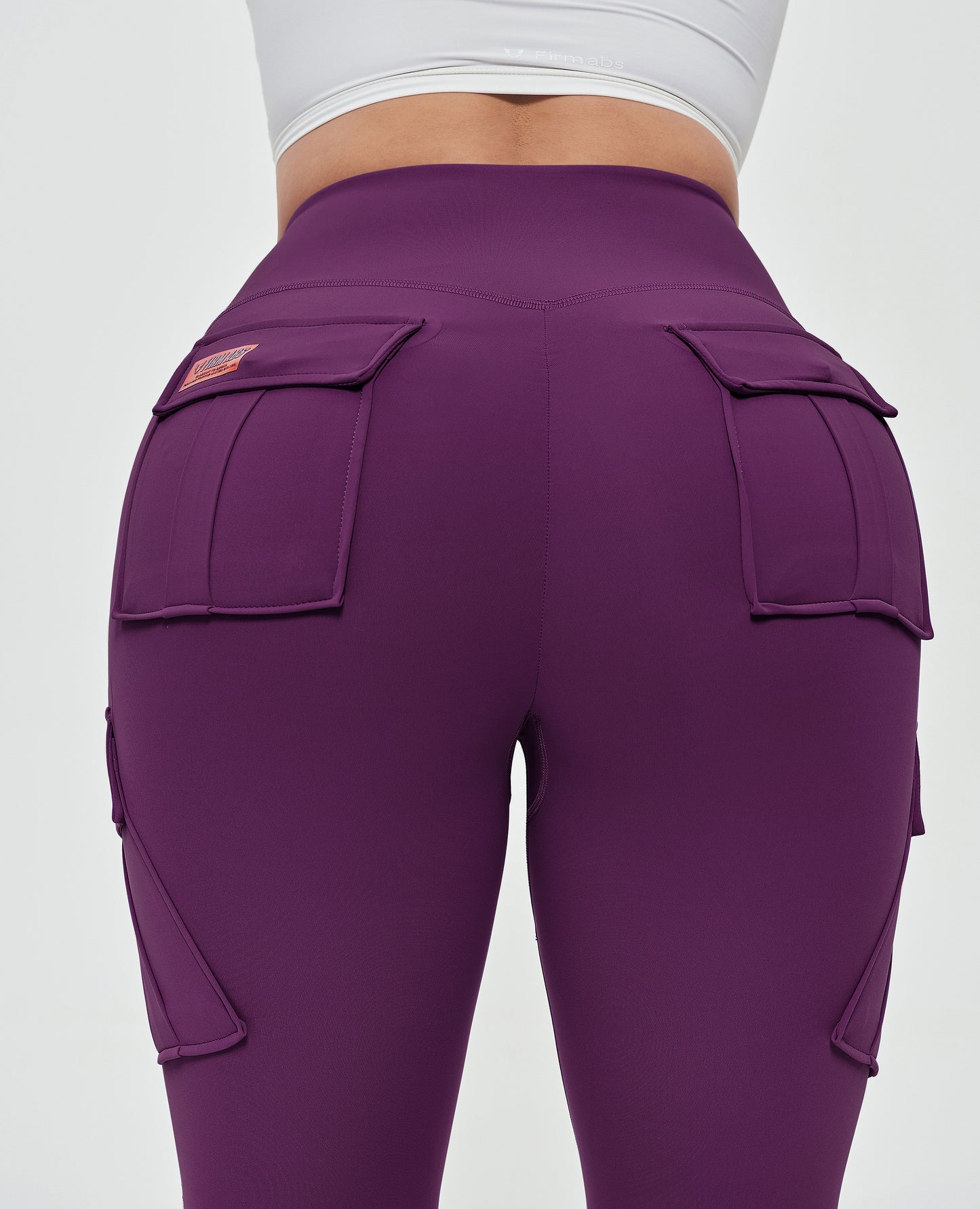 Solo Cargo Leggings - Purple